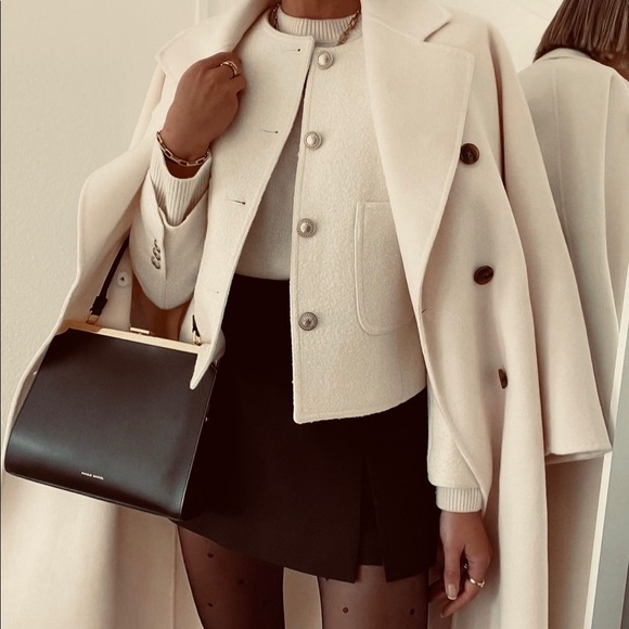 Mango wool blend coat bloggers fav - Picture 2 of 16